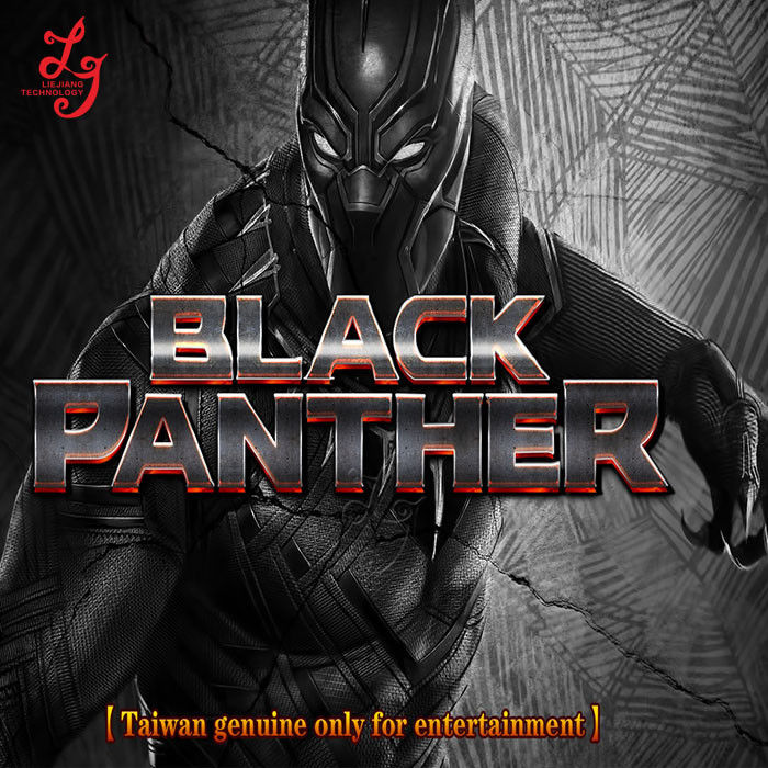 Vertical 3P 4P Black Panther Fish Table Games Software