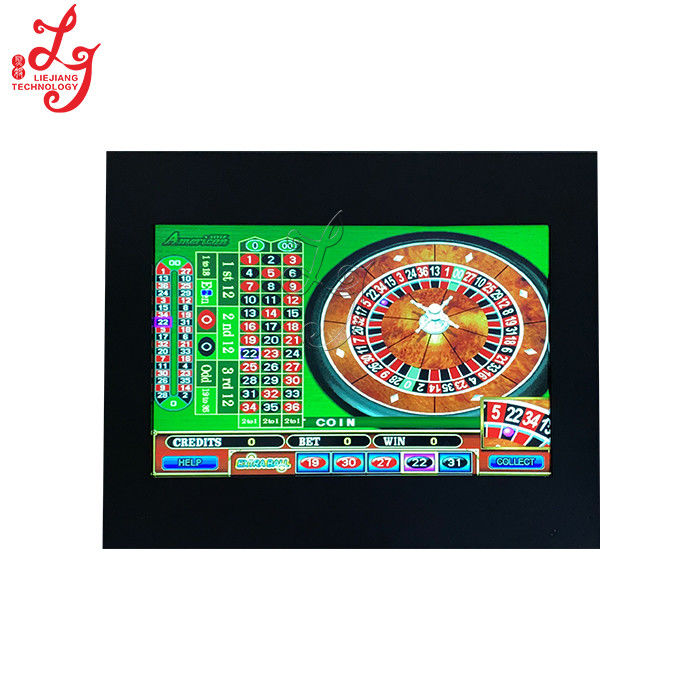 Touch Screen American Roulette Monitors Spanish Language